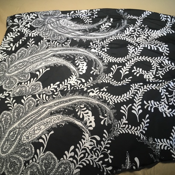 MT Collection Black White Maxi Dress Small - Picture 9 of 9